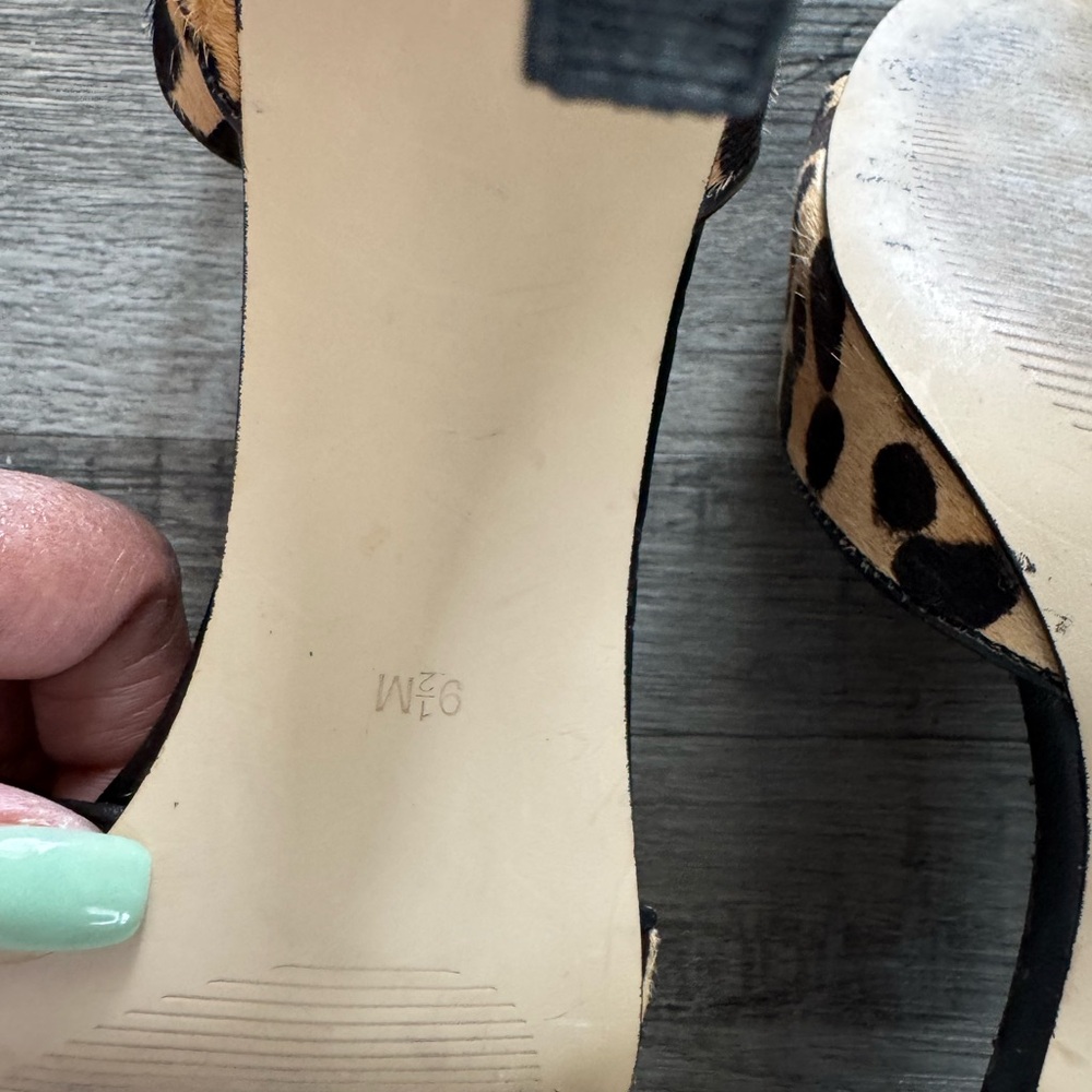 Leopard Print Women's Heels - Picture 4 of 5